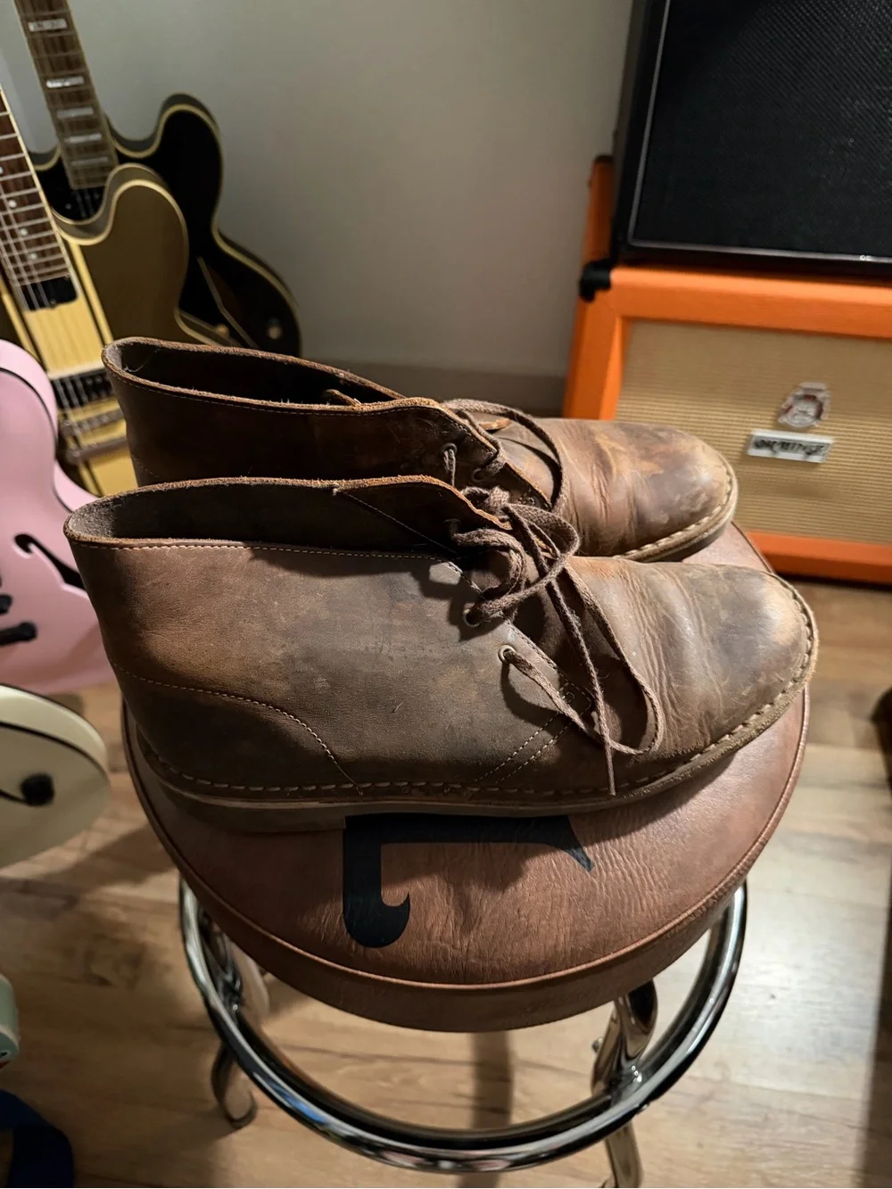 Clark’s Beeswax Chukka Boots